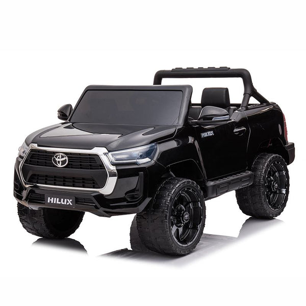 Gambol - New Toyota Hilux 2021 Licensed Kids Ride on Car with Parental Remote Control - Black